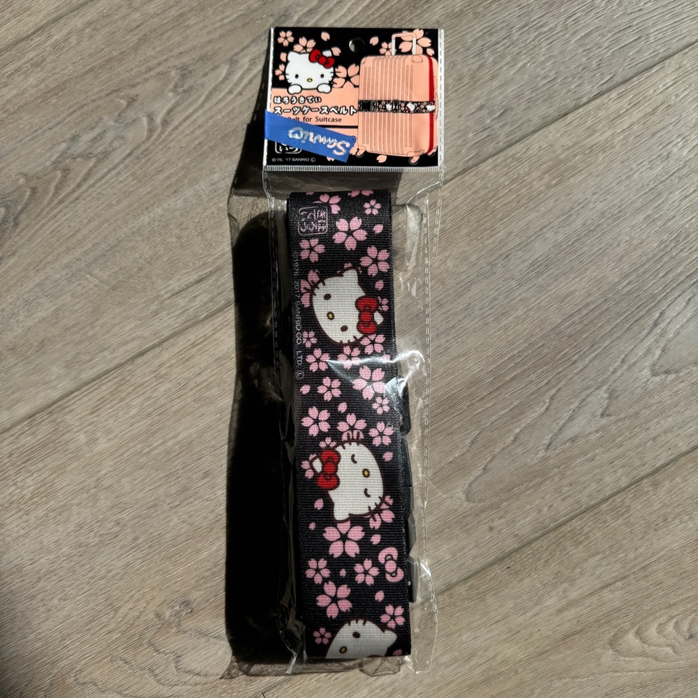 Hello Kitty luggage strap JAPAN EXCLUSIVE